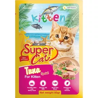 Best In Show - Supercat Kitten Tuna Special Pouch 85gr