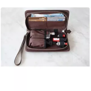 Premium Leather Vape Bag | Vaporizer | Tas Vape | Vapor Bag | Bova Bag