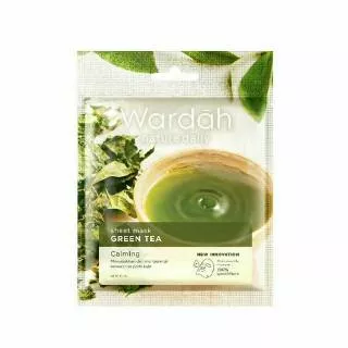 Wardah nature daily sheet mask green tea