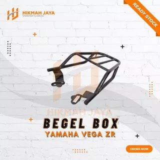 Bracket Breket Braket Behel Begel Box Jok Motor Yamaha VEGA ZR Hitam Tebal Murah