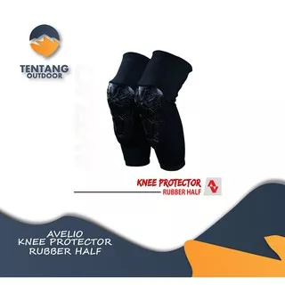 Protector Lutut AVELIO RUBBER HALF Knee Sleeve Sports Knee Protector