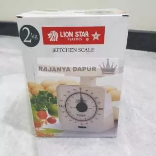 Timbangan dapur  lion star 2kg (kitchen scale) / timbangan kue lionstar