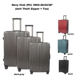 Koper navy club 20 inch 3953 cabin / koper navy club 3953 24 inch bagasi / navy club 28 inch 3953