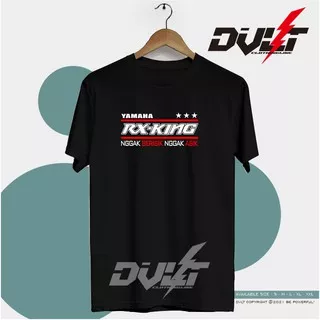 Kaos / Baju Yamaha RX KING Nggak Berisik Engga Asik kaos otomotif Keren Murah