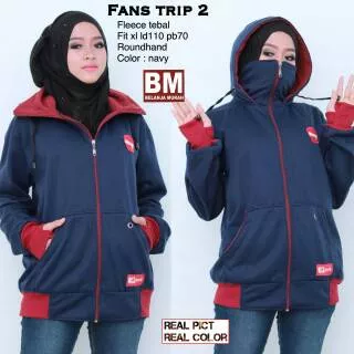 Jaket Wanita Fans Trip 2 BM