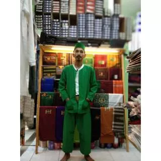 Baju Betawi Baju Pitung Bahan Besway