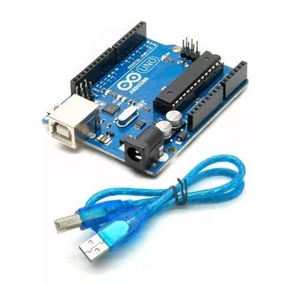 Arduino UNO R3 ATMEGA328 P DIP ATMEGA16u2 + Kabel USB Compatible Board