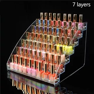 Rak Kuku Acrylic Nail Polish Stand Storage Display Nails