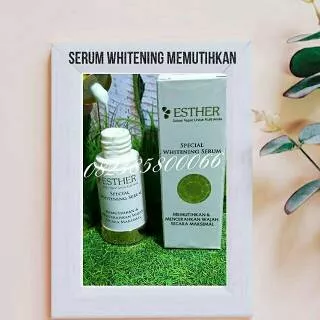 Serum esther whitening