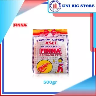 FINNA Kerupuk Gondang Pita - Krupuk Udang 500 gr Prawn Crackers