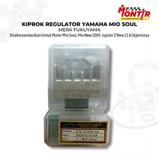 KIPROK/REGULATOR/CDI YAMAHA MIO SOUL ORIGINAL MERK FUKUYAMA MIO SOUL 5TL-F1960-00 KIPROK MOTOR