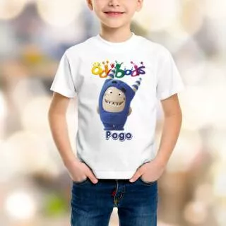 Kaos Oddbods Pogo | Kaos Family | Kaos Unisex | Kaos Anak