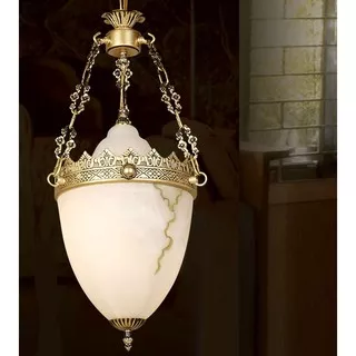 Lampu hias gantung rumah klasik teras CLASSIC MARBLE pendant light interior dekorasi meja makan cafe