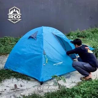 Tenda gunung waterproof ultralight double layer 2 3 orang dewasa murah - Tenda camping anti hujan dan badai - Tenda ultralight 2 person