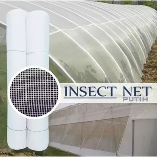 Insect Net / Screen Net Putih Green House Hidroponik – Mesh 50