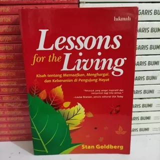 Buku murah original: Lessons for the living