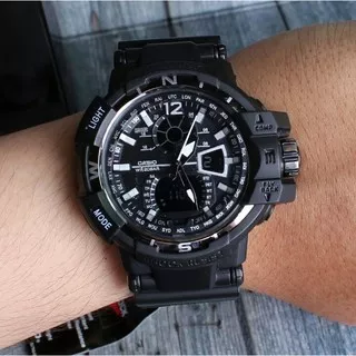 JAM TANGAN CASIO GSHOCK GWA 1100 BLACK