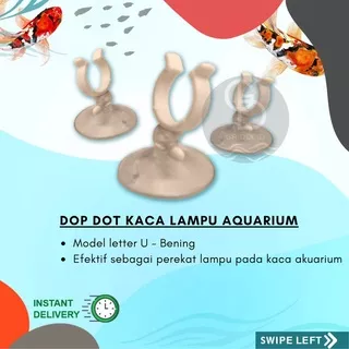 DOP/KOP BESAR PIPA AQUARIUM LAMPU CELUP AQUARIUM AQUASCAPE DOP SELANG FILTER AKUARIUM DOP LAMPU TEMPELAN KACA AQUARIUM