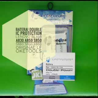 Baterai Lenovo BL198 A830 A859 S850 S880 S890 K860 Original LF Double IC Protection