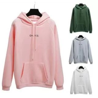 ??new? JAYA.Co Swetar Hoodie OH YES fit L - XL 13 warna