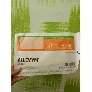 Perban Luka Allevyn Non Adhesive 20x10cm (Spons Foam Wound Dressing)