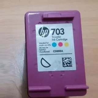 Cartridge HP 703 color bekas Original