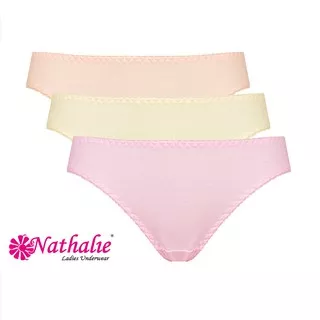 Nathalie Celana Dalam Mini Wanita Nathalie Underwear Isi 3Pcs NT 02