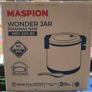 Magic Jar Maspion MRJ 200 BS / MRJ200 BS 200BS pemanas nasi com wonder