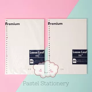 Isi Loose Leaf B5 Premium TRG - Refill Binder Paper B5 Dotted Grid - Premium Grid