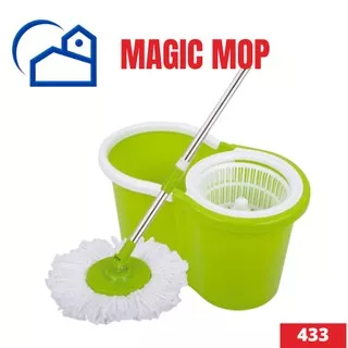 Magic Mop 433 Alat Pel Magic Mop Gsf Pel praktis with ember (DRY & WASH)
