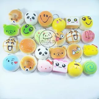 Paket Squishy Jualan Isi 24 Pcs/ Squishy Murah/ Slime Act/Grosir