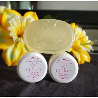 W Beauty Glow 1 Pemutih wajah untuk kulit Normal