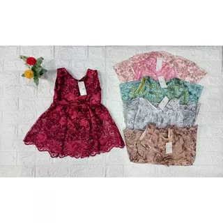 PREMIUM DRESS BRUKAT ANAK PEREMPUAN TERMURAH// TERLARIS