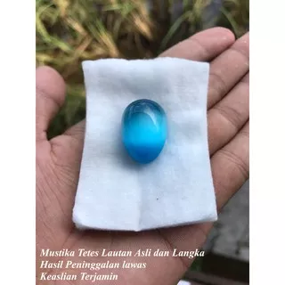 Batu Mustika Tetes Lautan Asli dan Langka