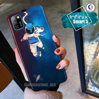 Marintri Case Infinix Smart 5 Astronot Series Hardcase Softcase Casing Cover Pelindung Hp