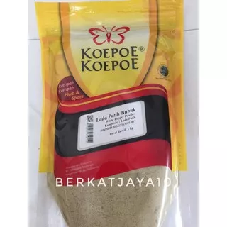 Lada Putih Bubuk 1 kg Koepoe Koepoe White Pepper Powder