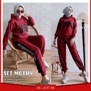 SETELAN NAGITA SET BAJU TRAINING WANITA HODIE CEWEK REMAJA CASUAL LENGAN PANJANG I.3439934.671618539