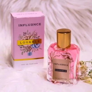 Influence Lovable Eau De Parfume Original Parfum Wanita Tahan Hingga 12 Jam Isi 50 Ml