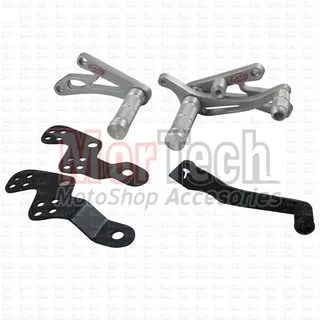 Combiz Footstep - Foot Step depan - Underbone Shogun 125 cc Silver