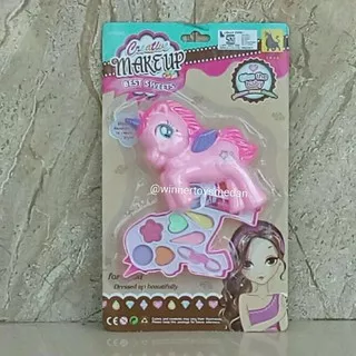 Mainan Dandan Makeup Rias anak / Makeup Kuda Pony / Mainan Makeup Kupukupu / Mainan Makeup Cupcake