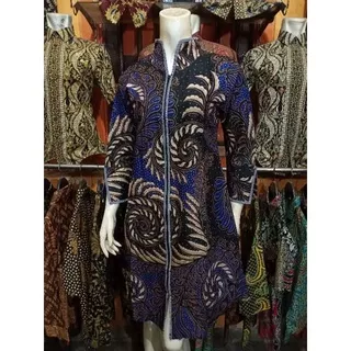 Tunik batik baju batik wanita atasan batik perempuan dress tunik cewek baju atasan batik Pekalongan