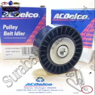 Pulley Puli Idler Roller Fan V Belt Chevrolet Captiva Diesel Disel NFL C100 Non Facelift