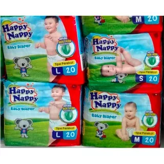 Happy Nappy Perekat S20/M20/L20