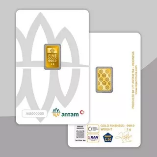 Emas Antam 0.5 1 2 3 gr gram Batangan LM Logam Mulia Certieye Certicard CERTI CARD Mas Murni 999.9% FINE GOLD