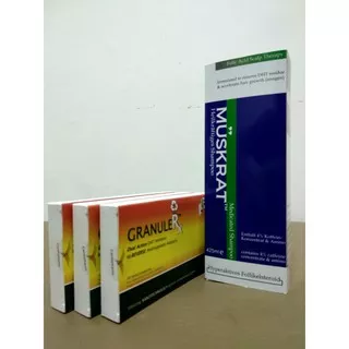 Paket 1 Shampo Muskrat & 3 Granule Rx