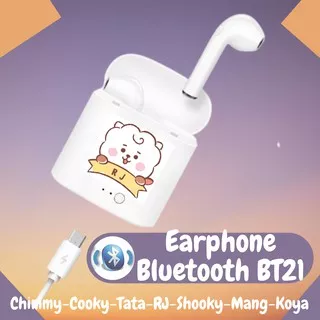 Earphone Blutooth BT21 Jin RJ