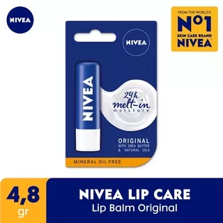 Nivea Original Care Caring Lip Balm With Shea Butter & Panthenol 4,8 gr