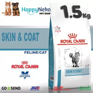 ROYAL CANIN VET SKIN AND COAT CAT 1.5KG KHUSUS MENGOBATI MASALAH KULIT DAN BULU RONTOK