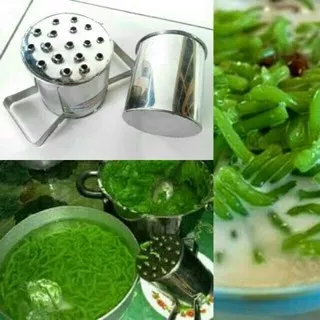 Cetakan cendol stainless (Sedang)