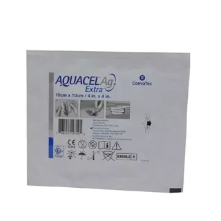 AQUACEL AG EXTRA 10 CM X 10 CM / PLESTER LUKA STERILE